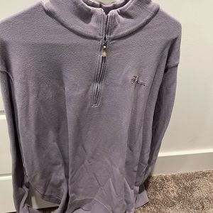 Light purple mens chick fil a OOBE 3/4 zip pullover